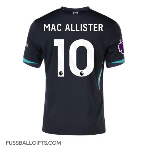 Liverpool Alexis Mac Allister #10 Fußballbekleidung Auswärtstrikot 2024-25 Kurzarm